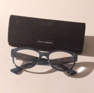 Dolce & Gabbana DG 5010 2868 Opal Azure Blue ish Women's Eyeglasses Frames